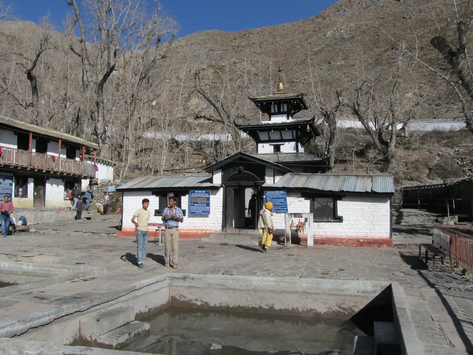 Kali Gandaki valley between Muktinath and Jomsom in Mustang.