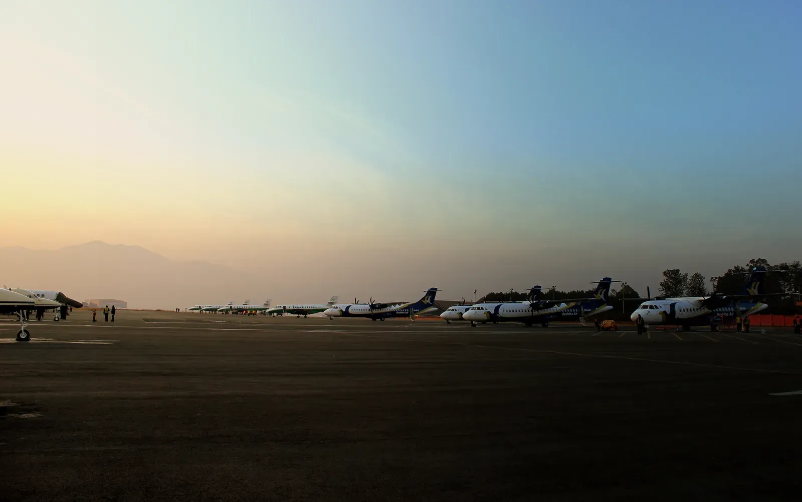 Kathmandu before departure after the Upper Mustang trek.