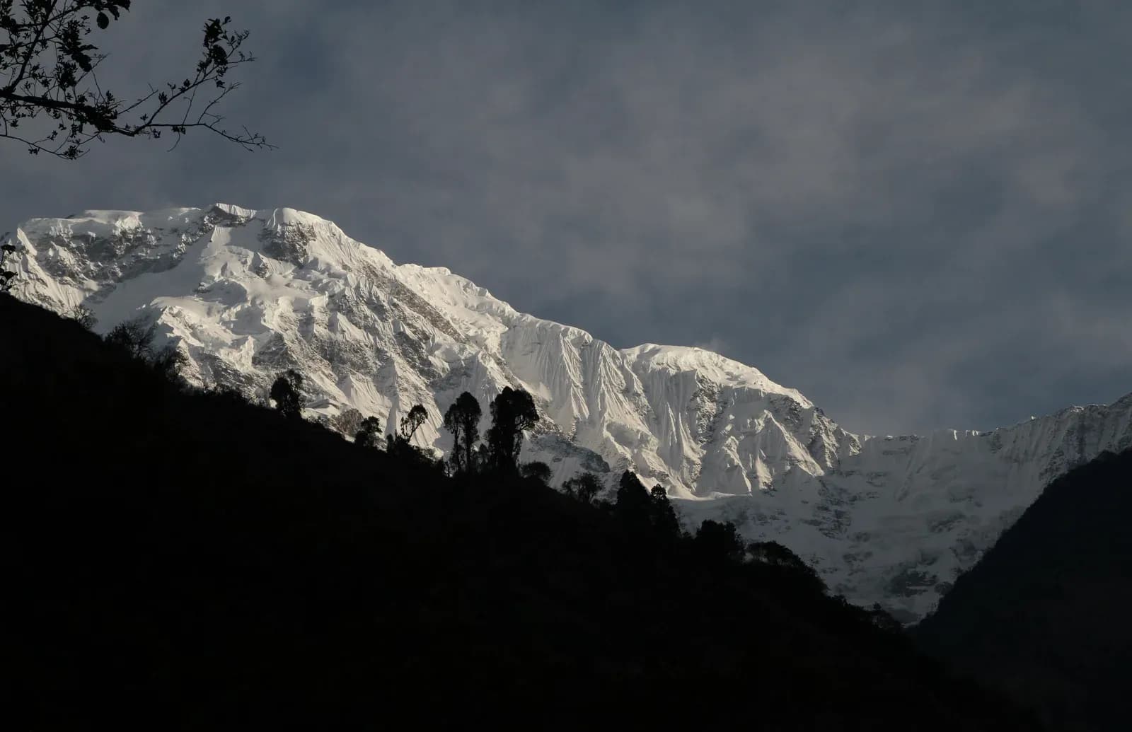 Jhinu Danda hillside on the return from Annapurna Base Camp.